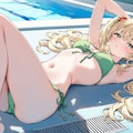「緑の日の緑色水着」まだまだ受付中 2枚目