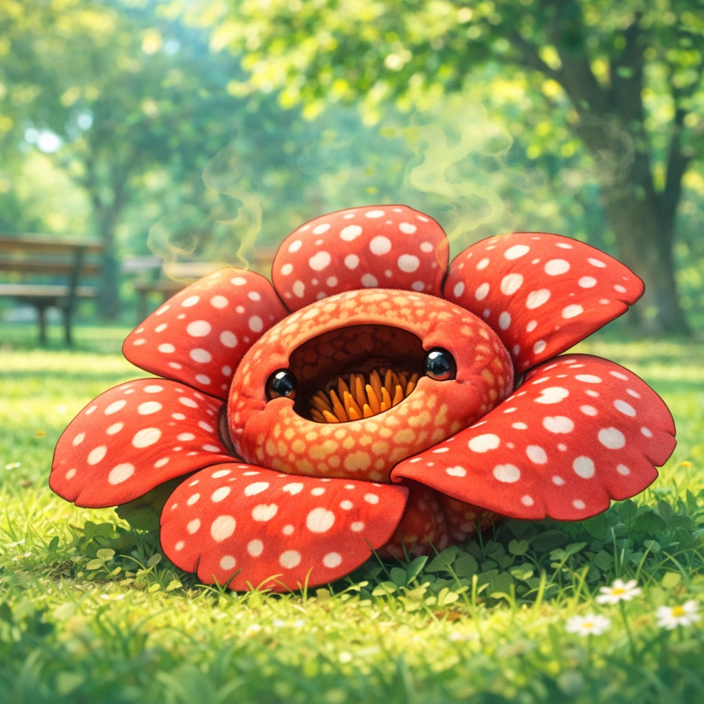 ラフレシアをちょっとかわいく