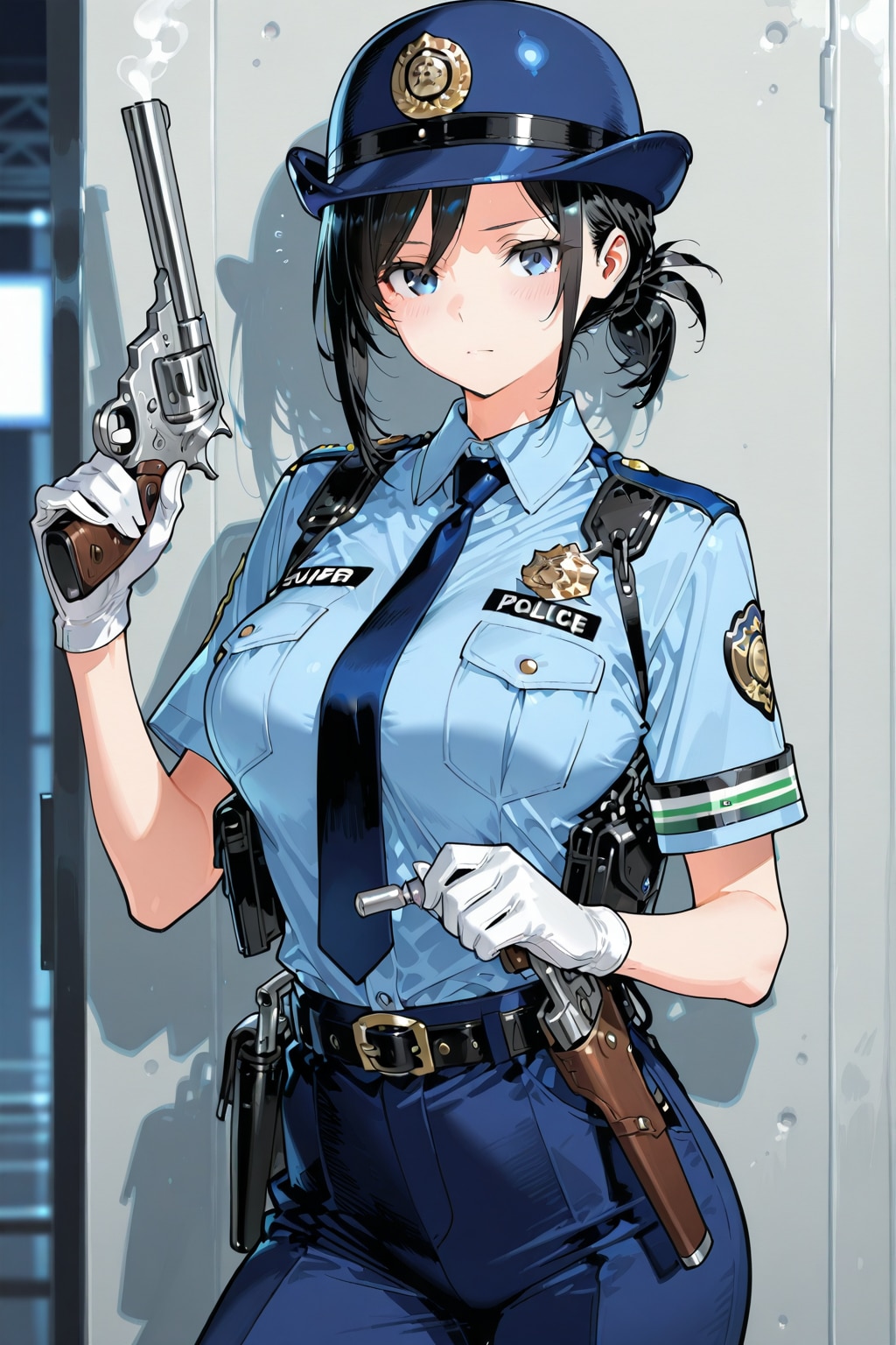 美少女婦人警官 | の人気AIイラスト・グラビア