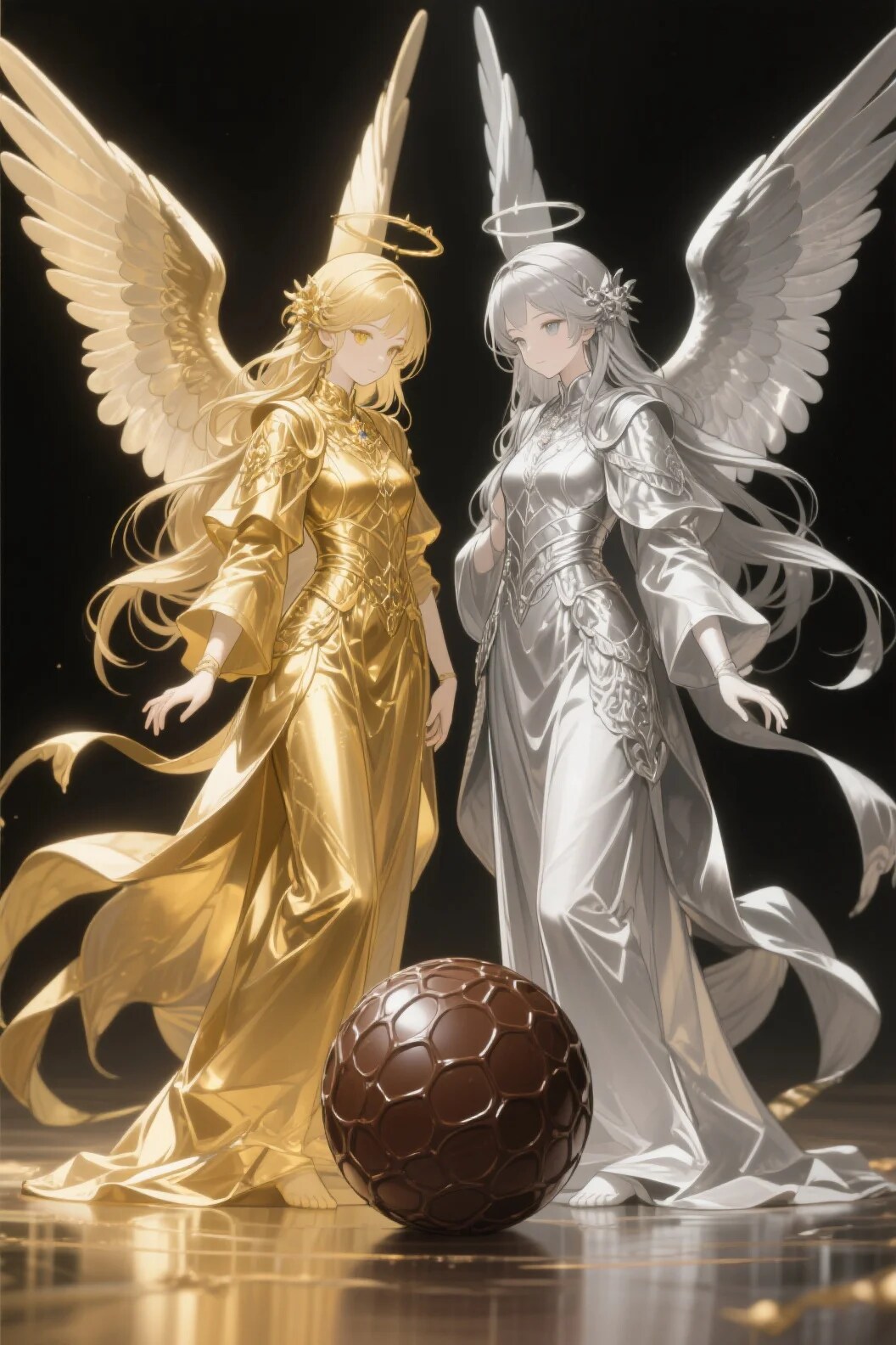 金と銀のエンゼル411 | の人気AIイラスト・グラビア