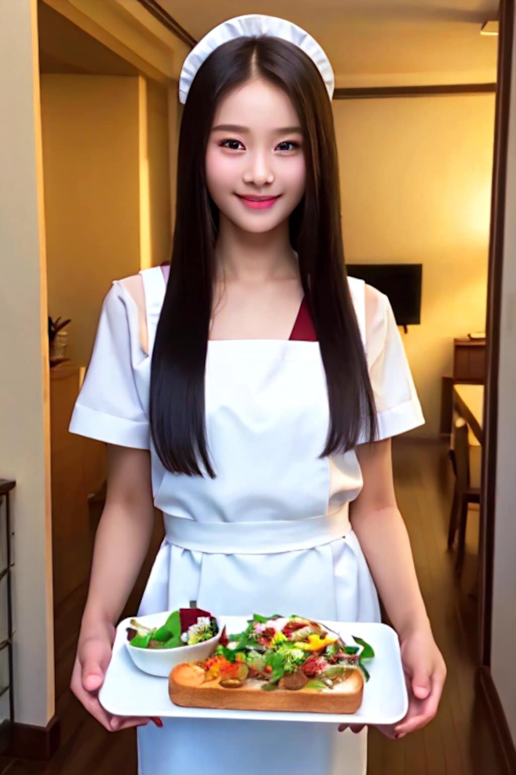 「朝食ですよ」