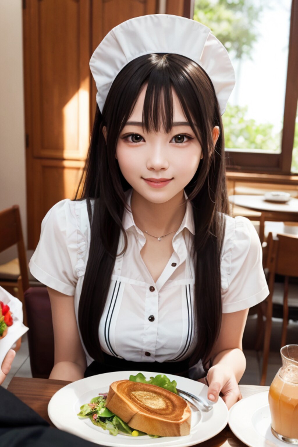 「朝食ですよ」