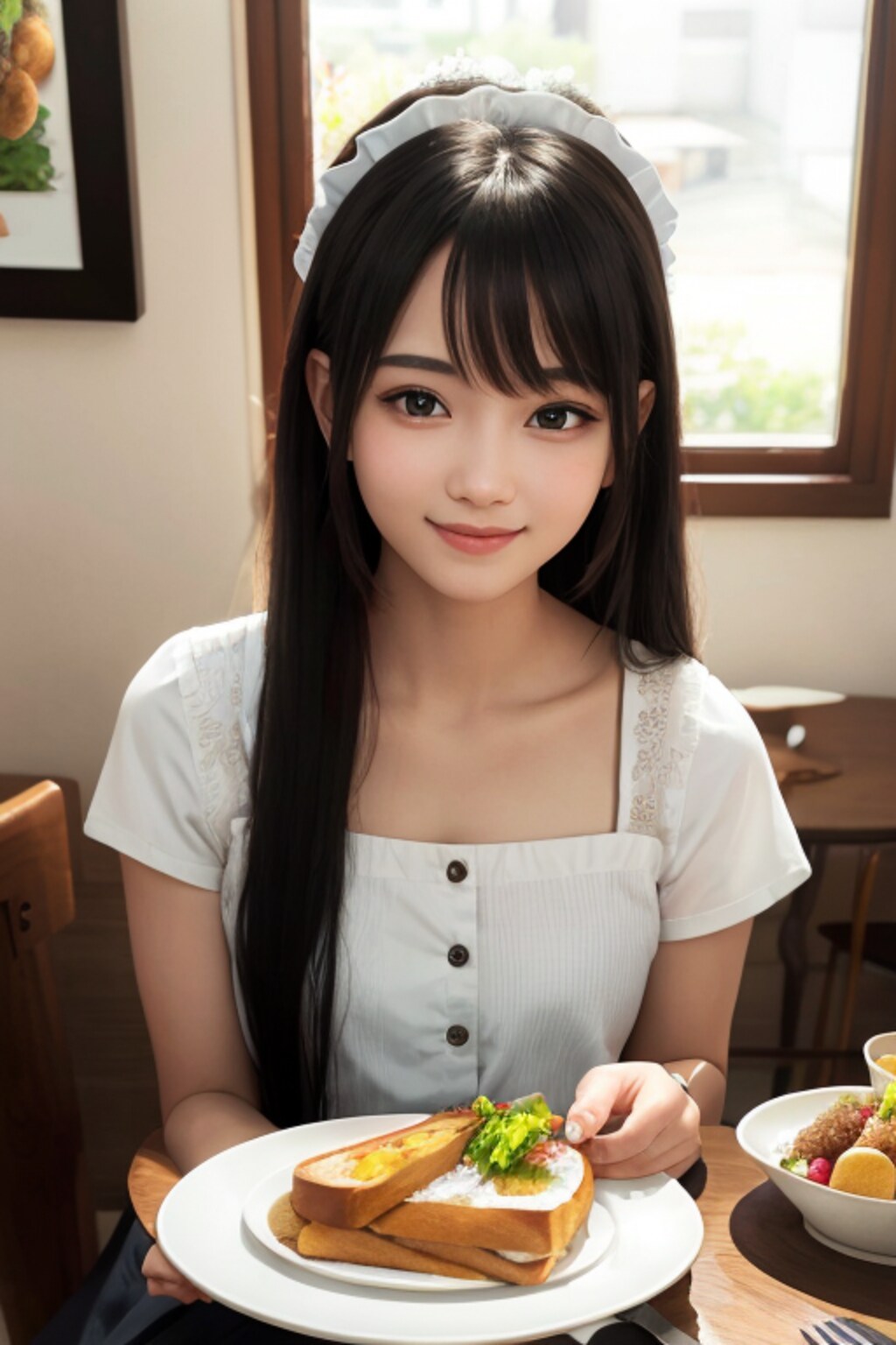 「朝食ですよ」