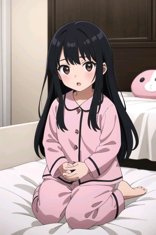 パジャマで夜を | の人気AIイラスト・グラビア