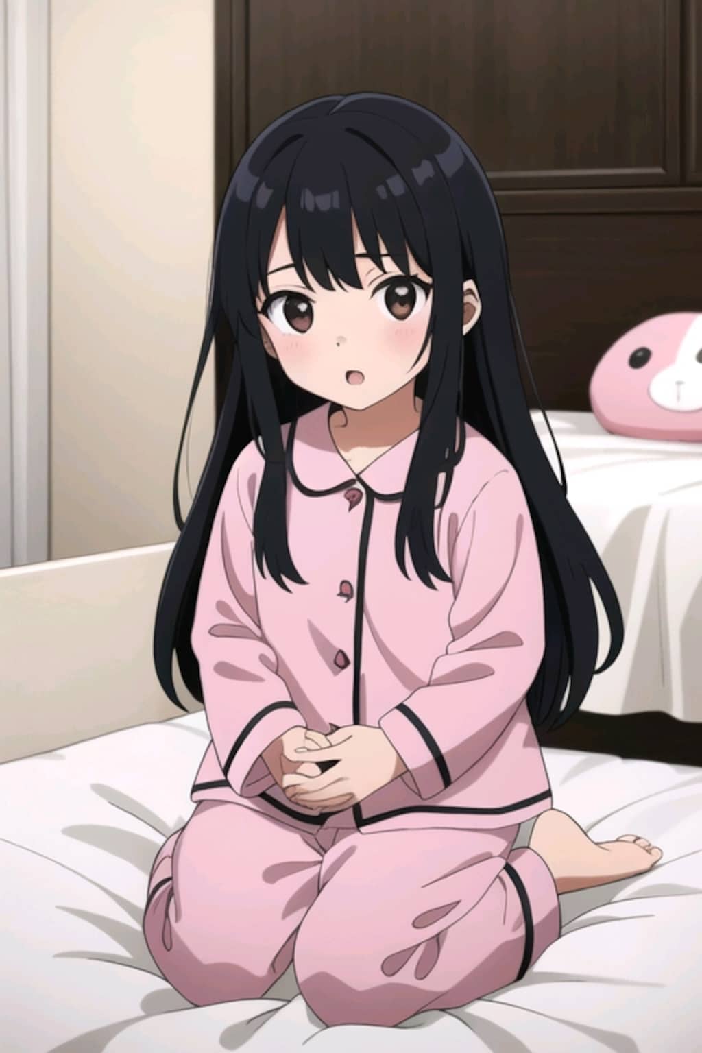 パジャマで夜を