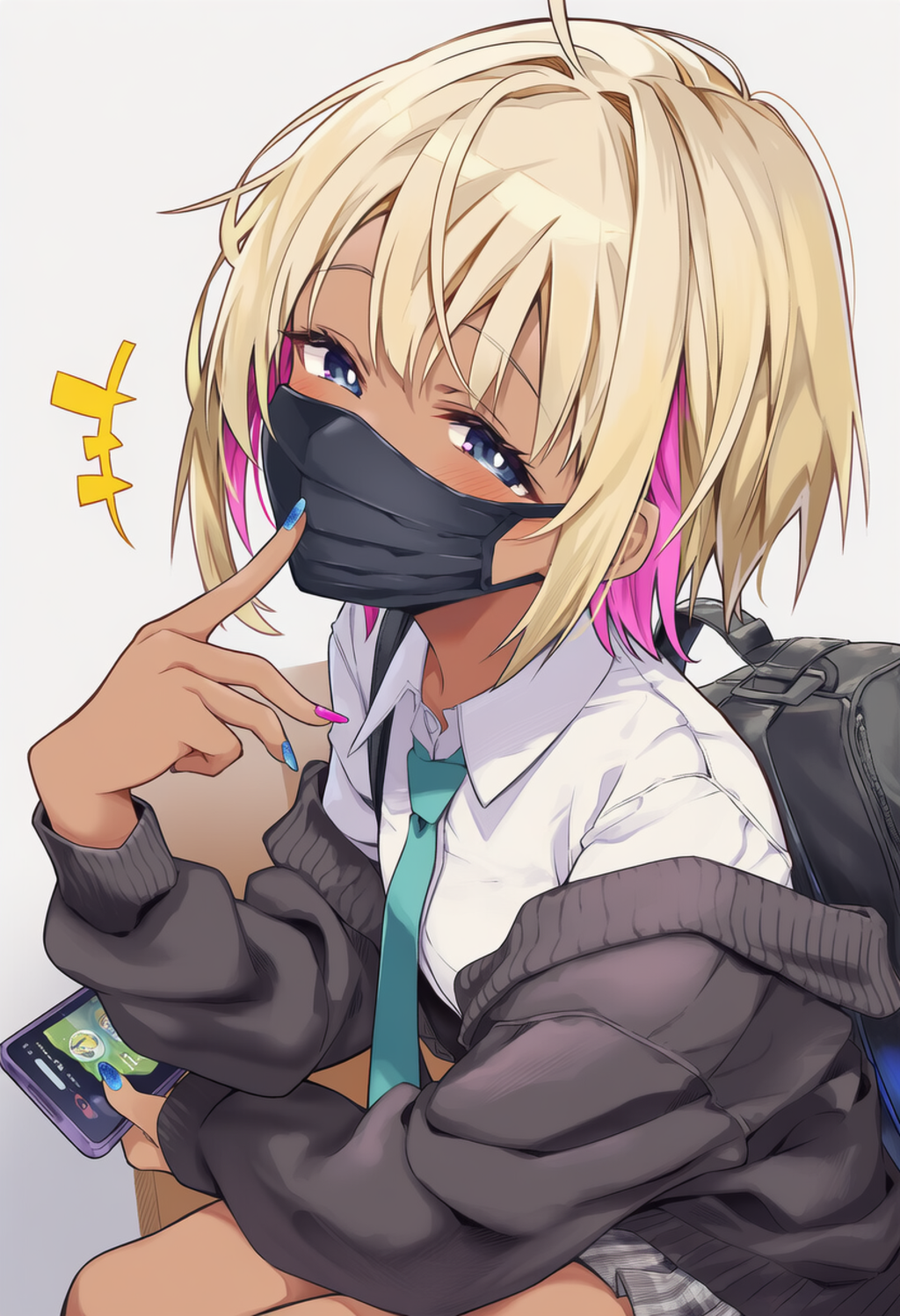 黒マスクちゃん