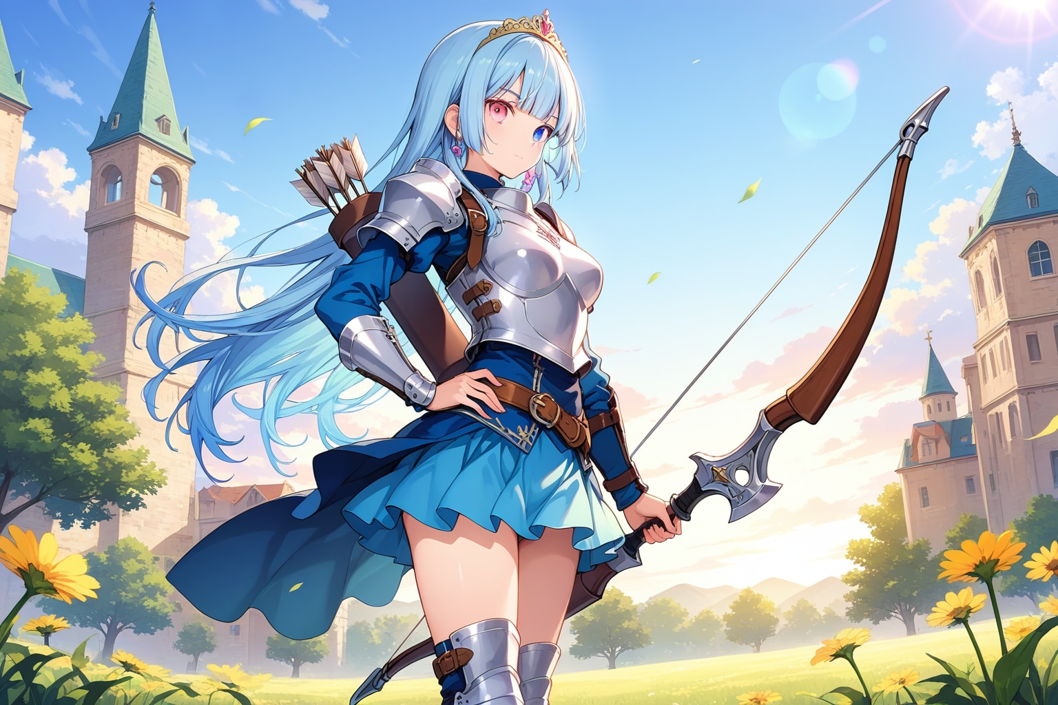 空色の姫騎士