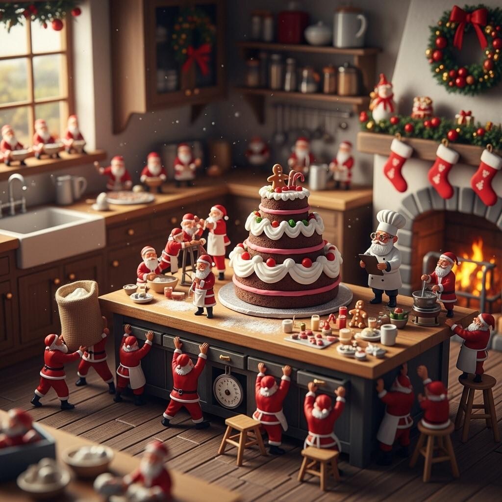 クリスマスは大忙し