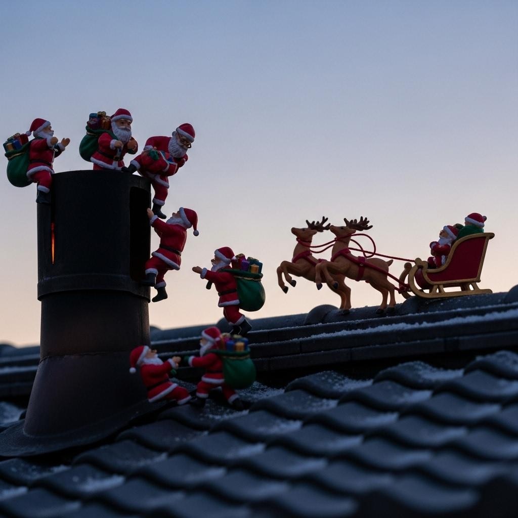 クリスマスは大忙し