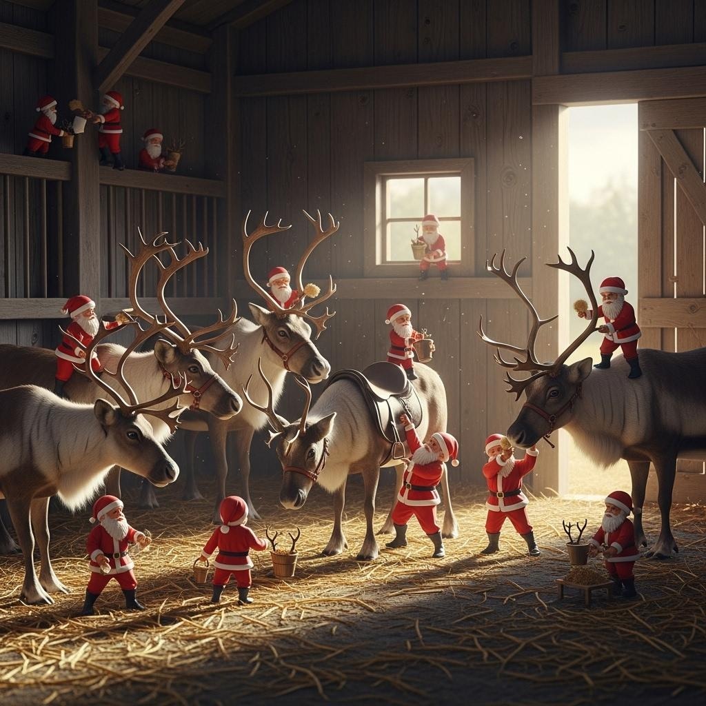 クリスマスは大忙し