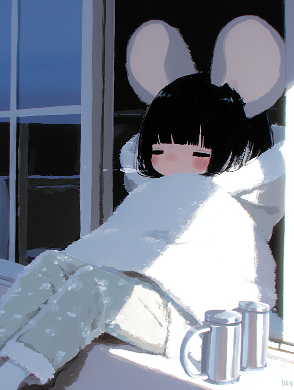 年末年始もねず耳で！