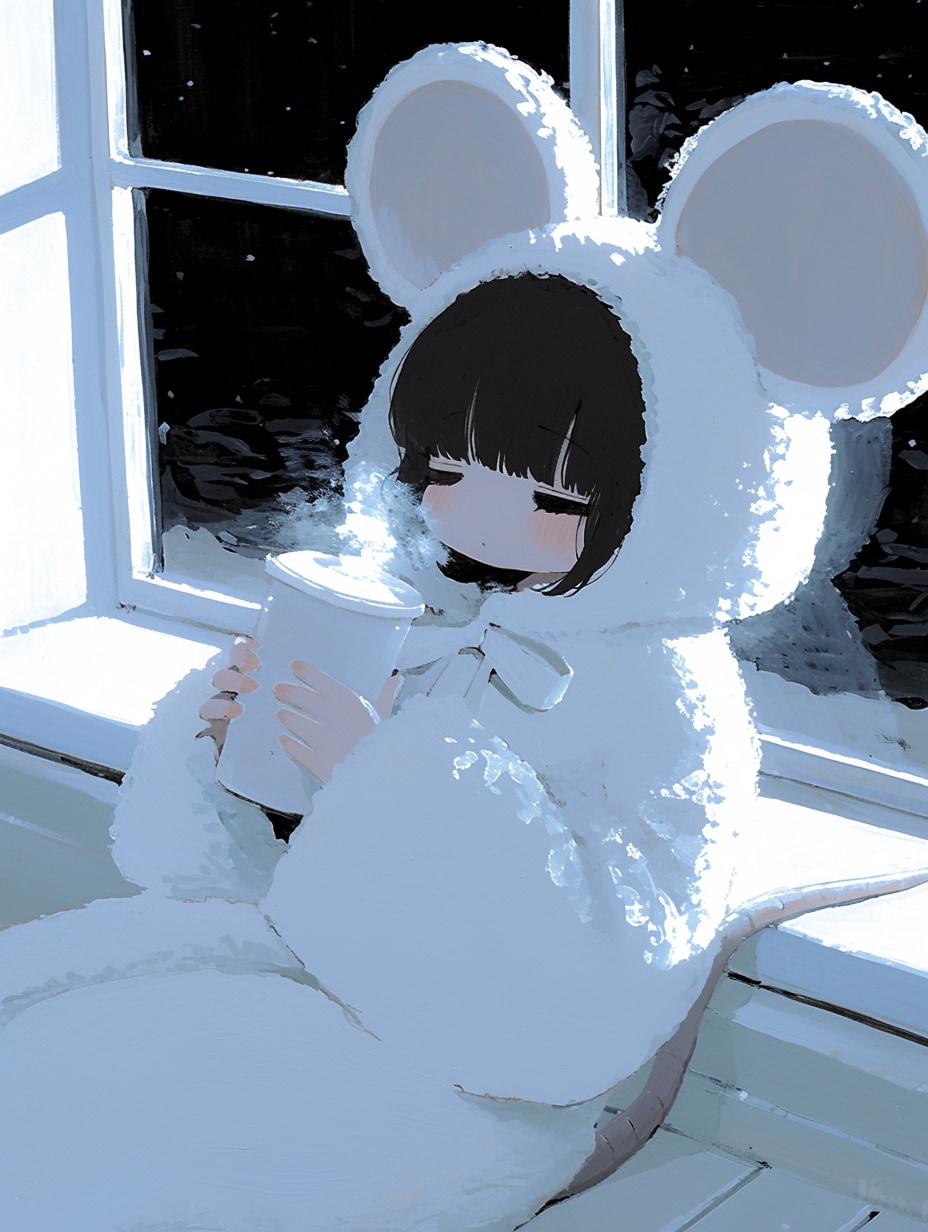 年末年始もねず耳で！ | の人気AIイラスト・グラビア