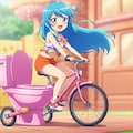 トイレ付 自転車 6枚目
