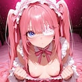 ピンクの眼帯ロリータ 6枚目