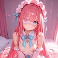 ピンクの眼帯ロリータ 7枚目