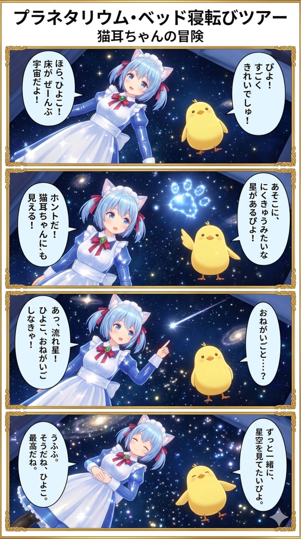 プラネタリウム・ベッド寝転びツアー