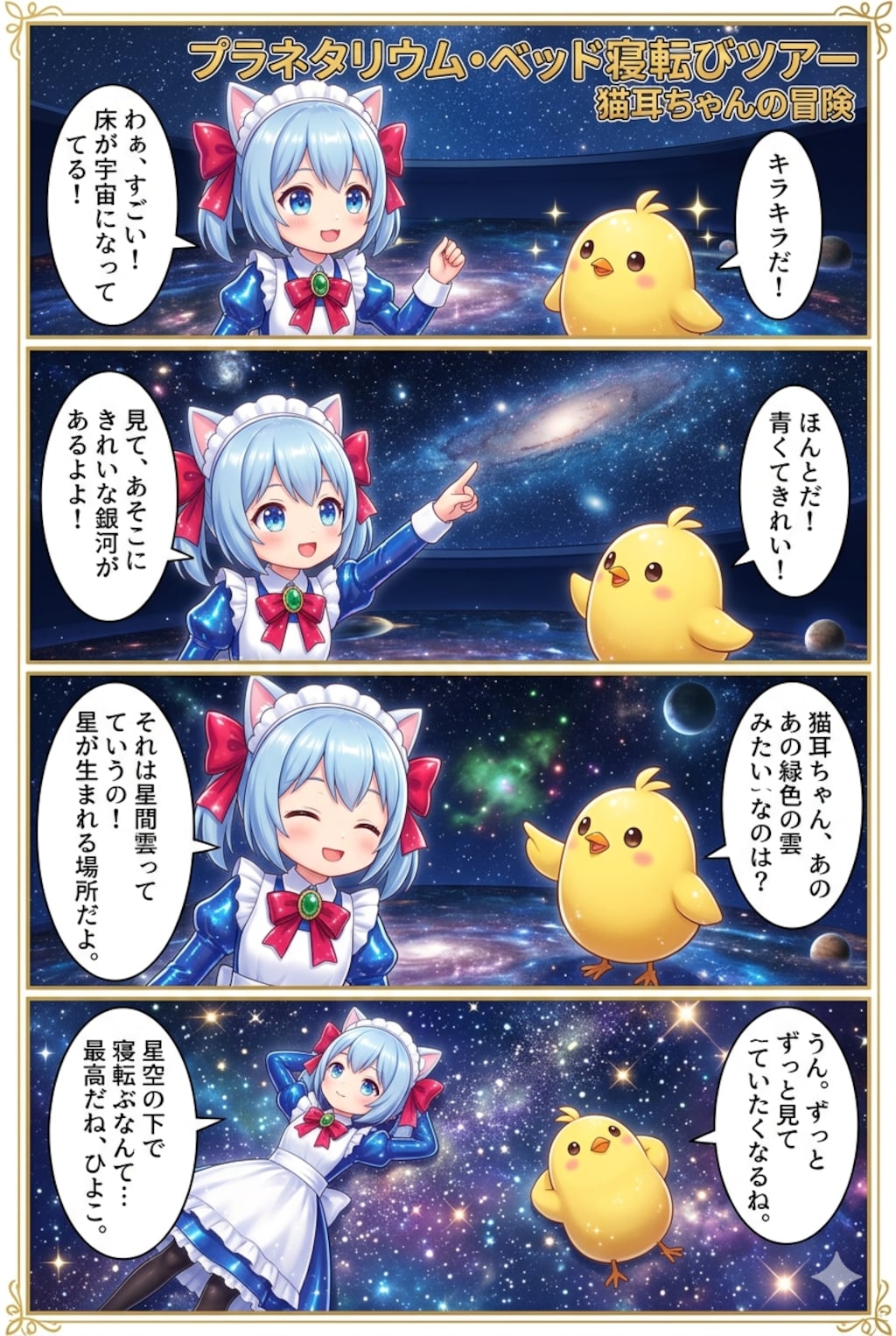 プラネタリウム・ベッド寝転びツアー