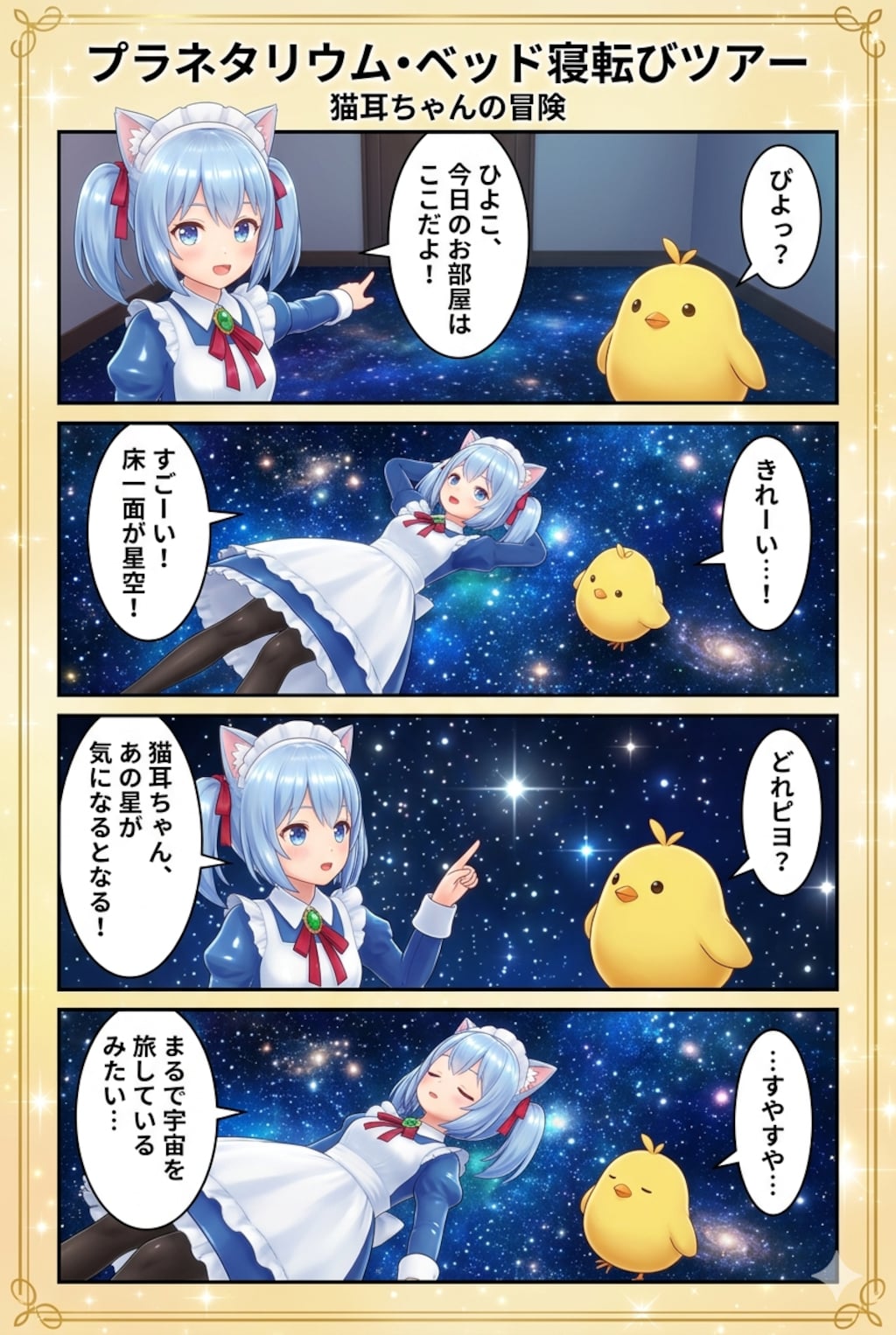 プラネタリウム・ベッド寝転びツアー