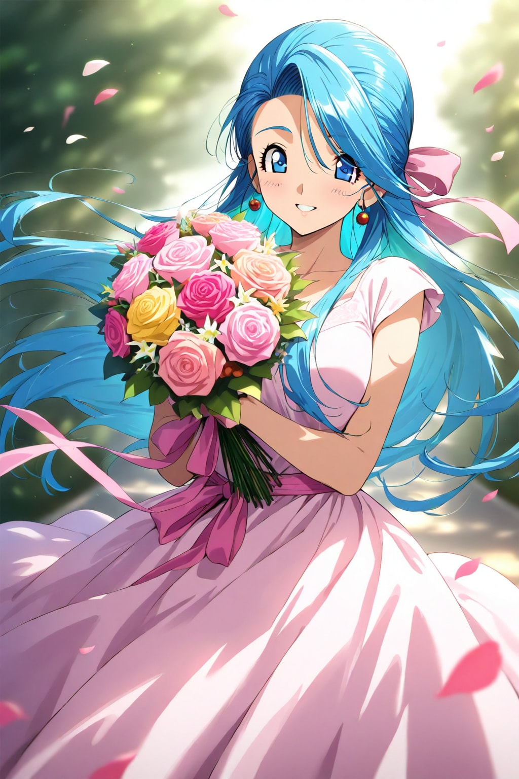 花嫁フローラ | の人気AIイラスト・グラビア