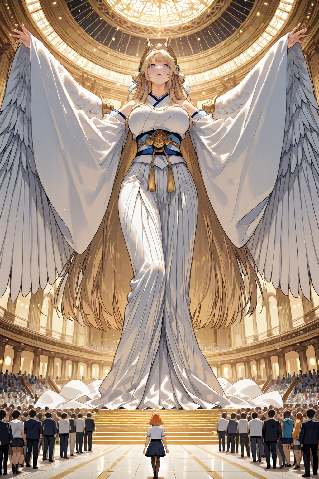 巨大像 | の人気AIイラスト・グラビア