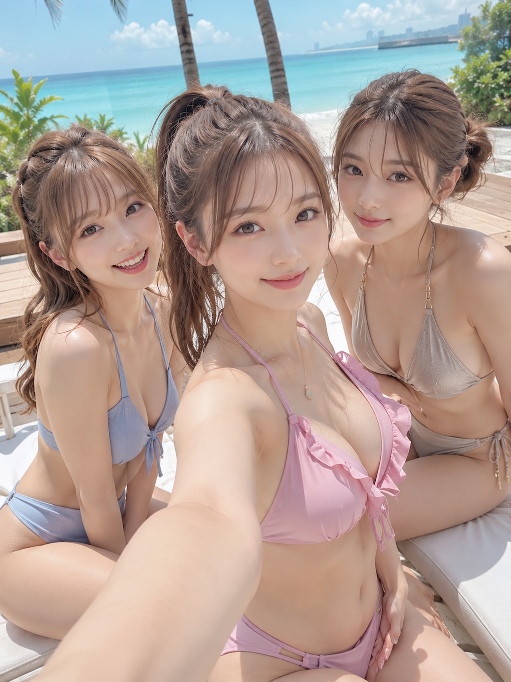 リゾートセルフィー