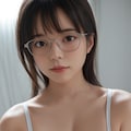 巨乳メガネちゃん 8枚目
