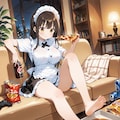 GWまんきつメイドさん 2枚目
