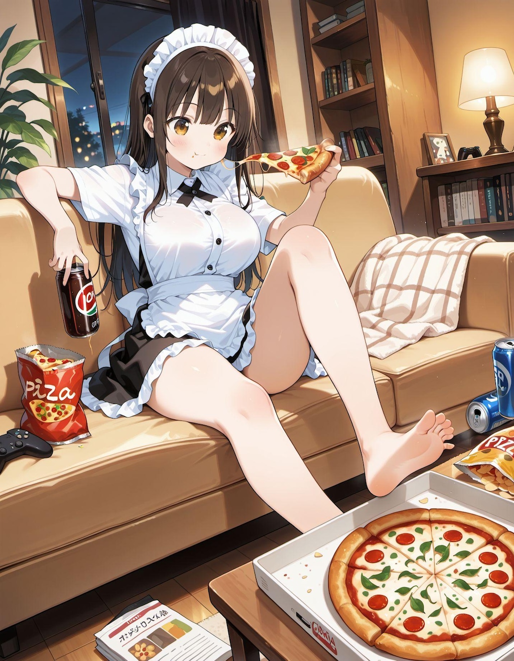 GWまんきつメイドさん