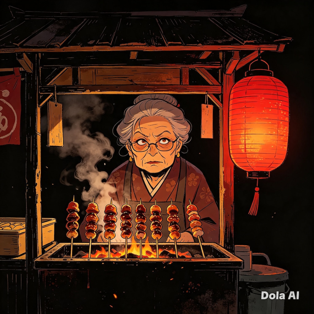 いかがわしい焼き鳥ババア