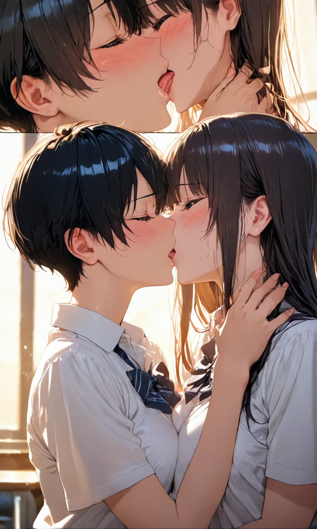 教室で２