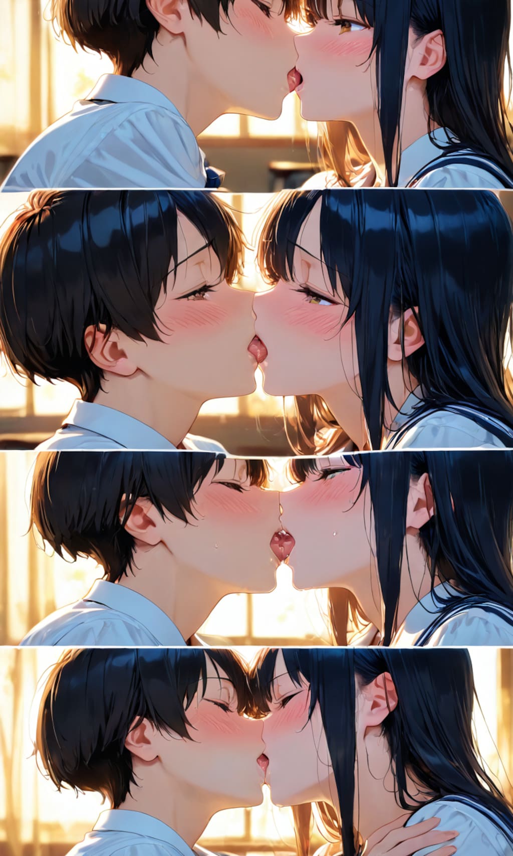 教室で２