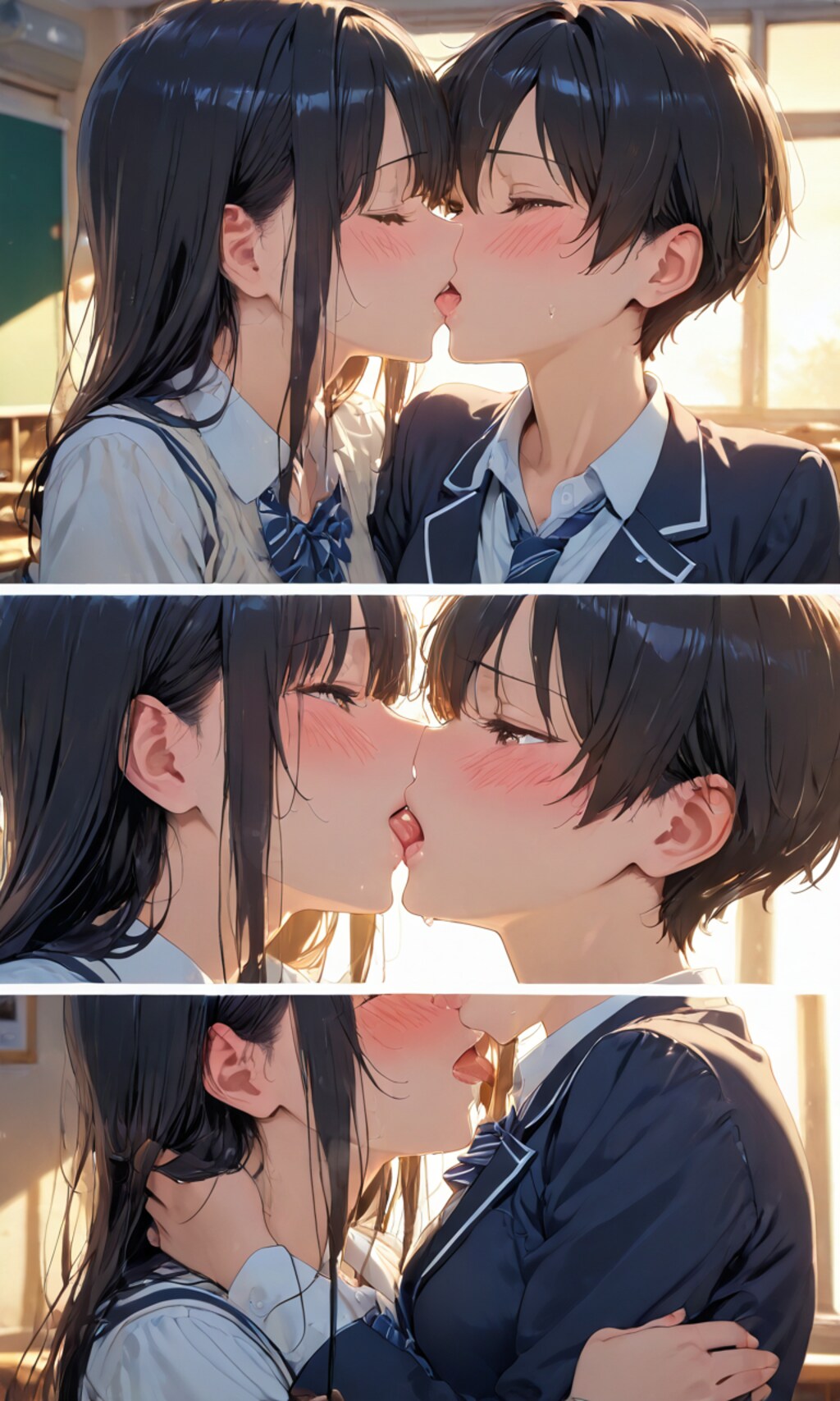教室で２