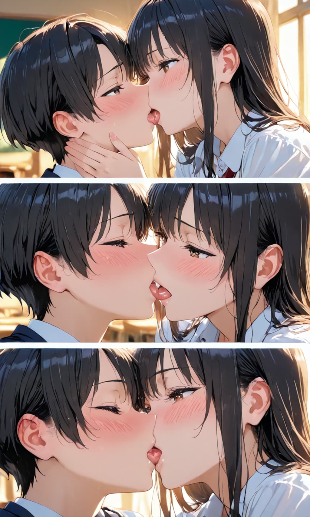 教室で２