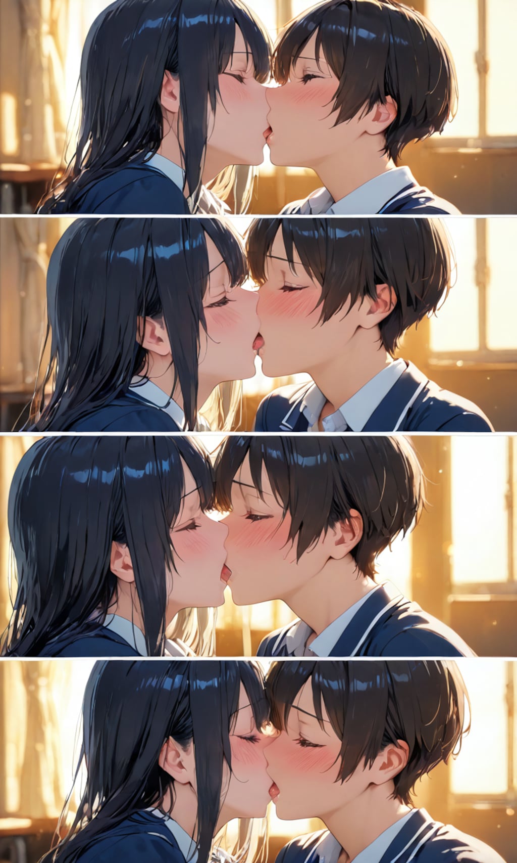 教室で２