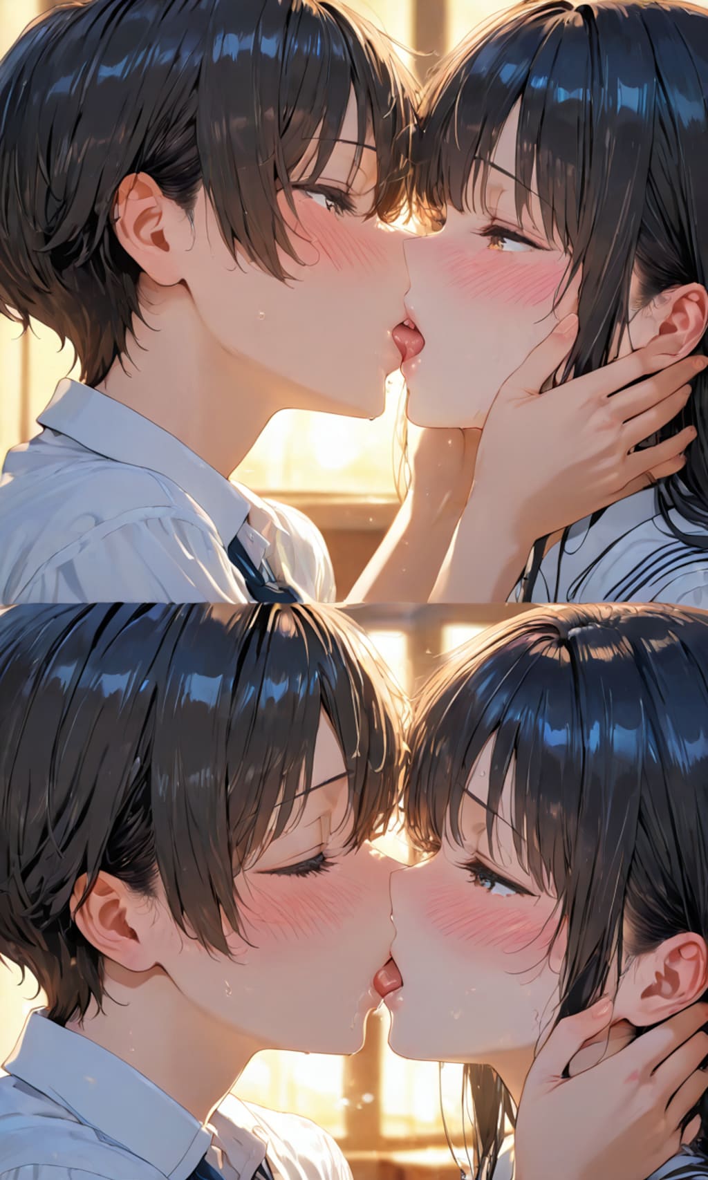 教室で２