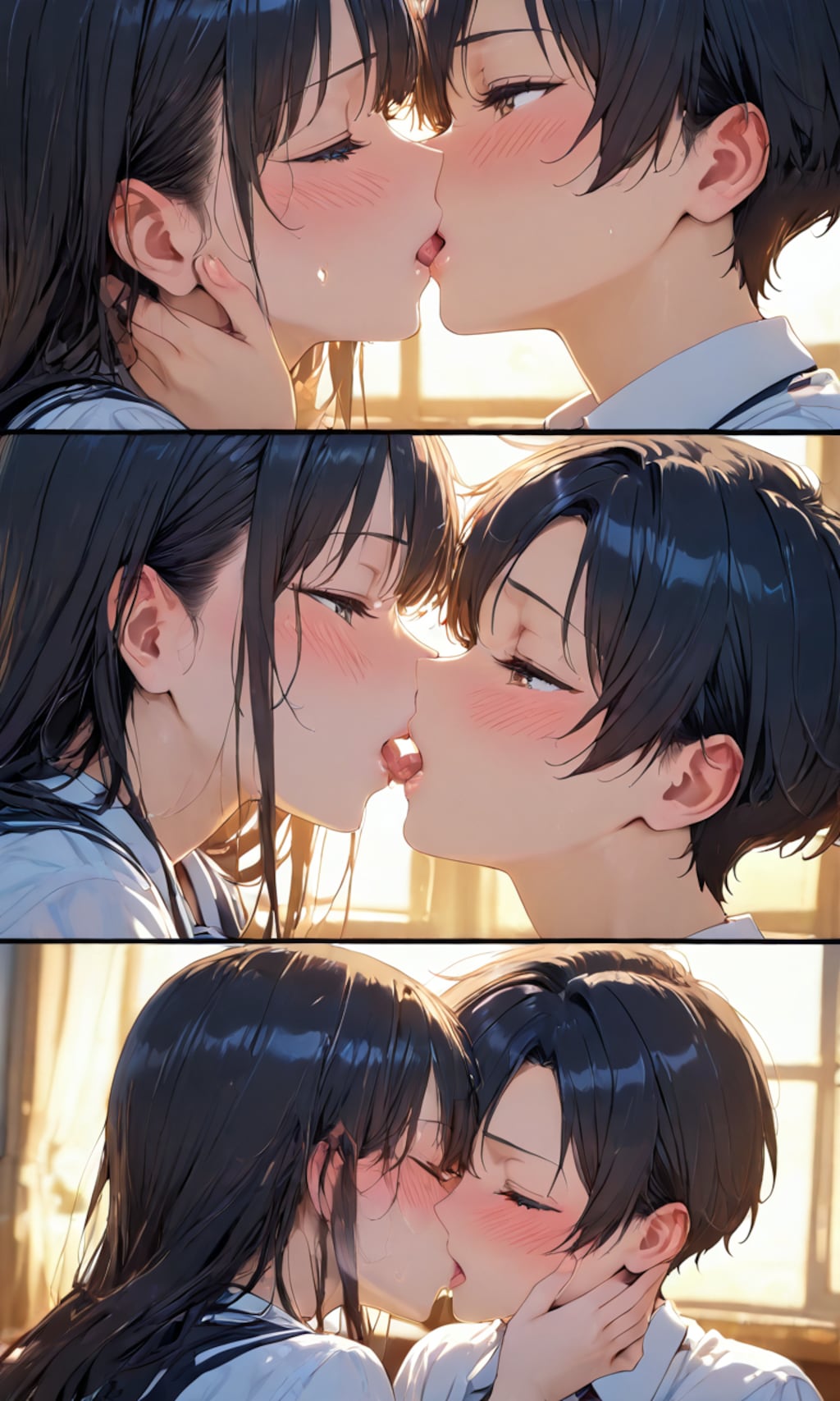 教室で２
