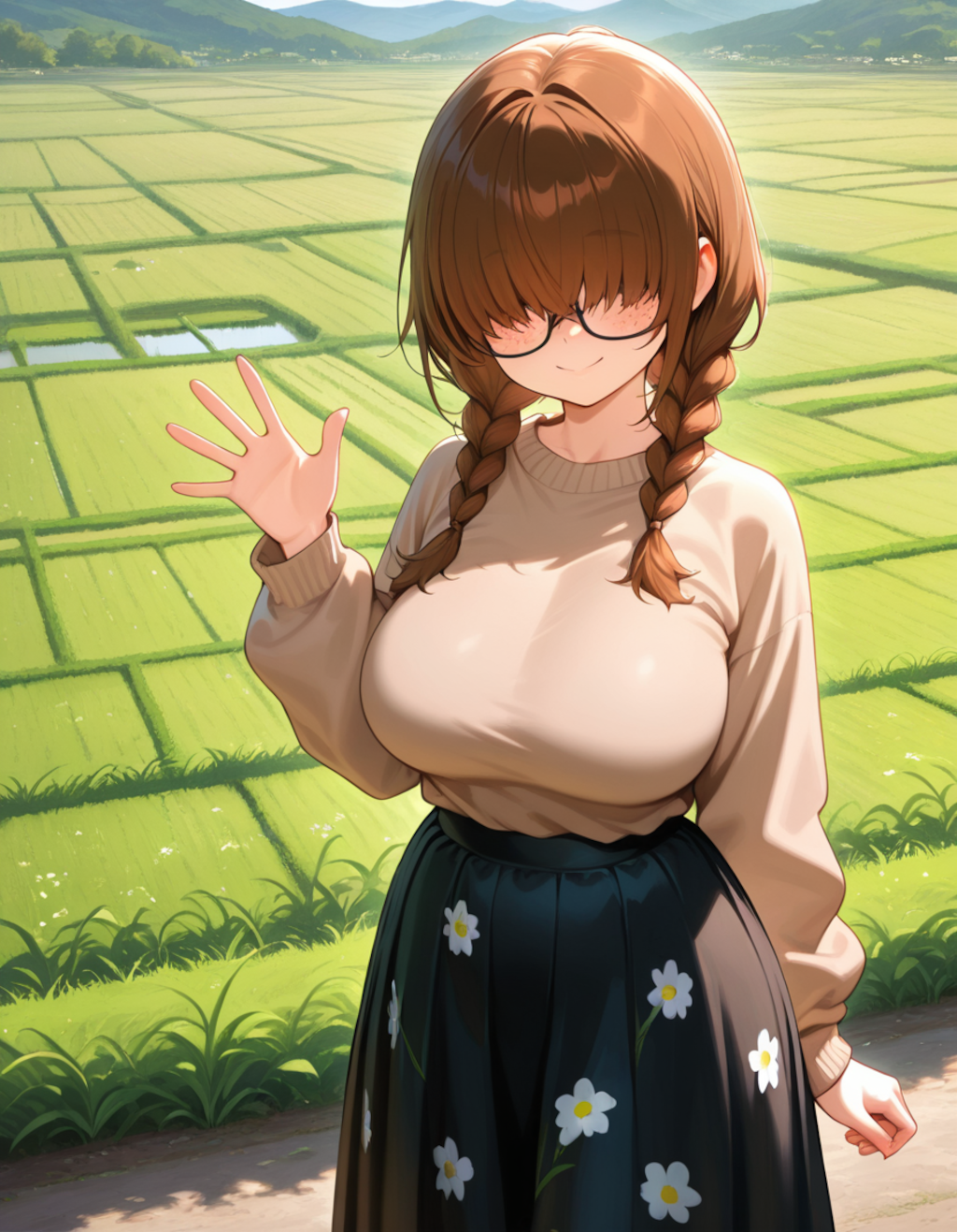 都会の大学に進学した幼馴染