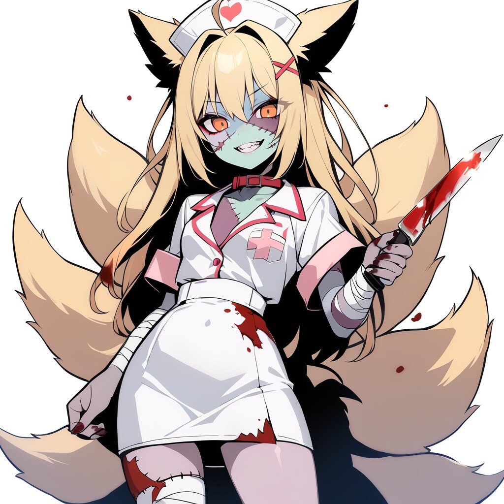 ナースゾンビコス狐っ娘 | の人気AIイラスト・グラビア