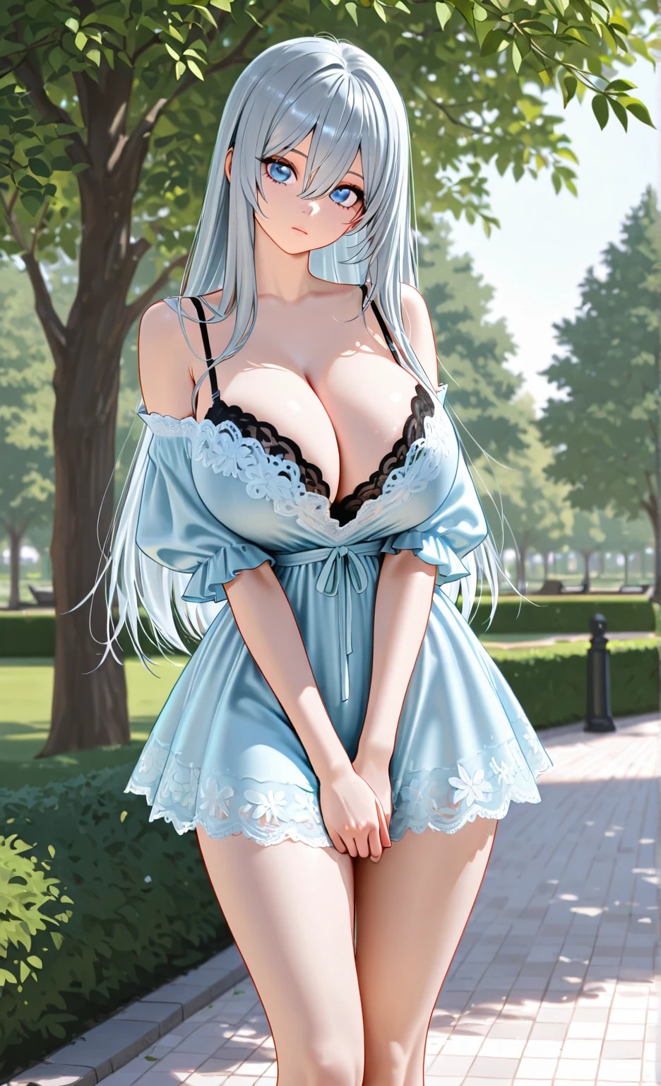 夏服ですわ