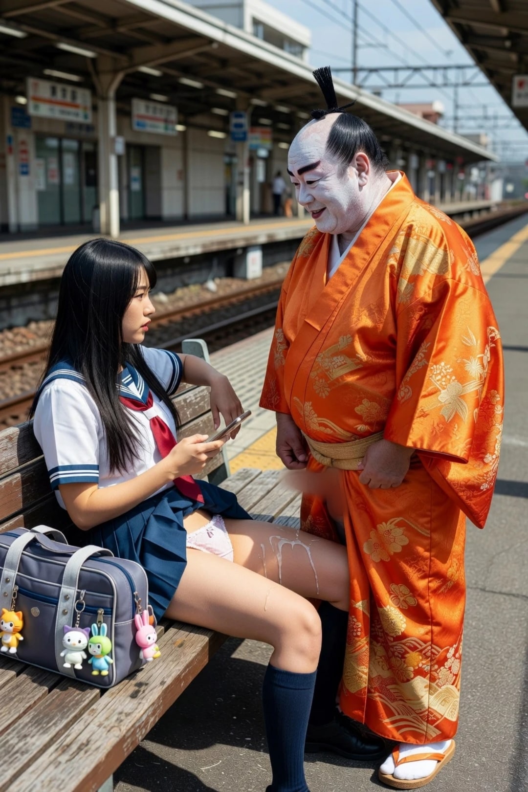 太ももぶっかけ