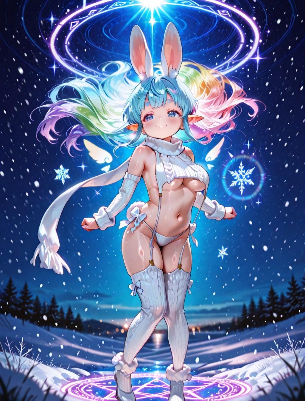 8枚）うさ耳妖精さん①