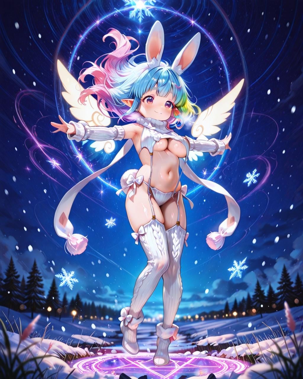 8枚）うさ耳妖精さん①