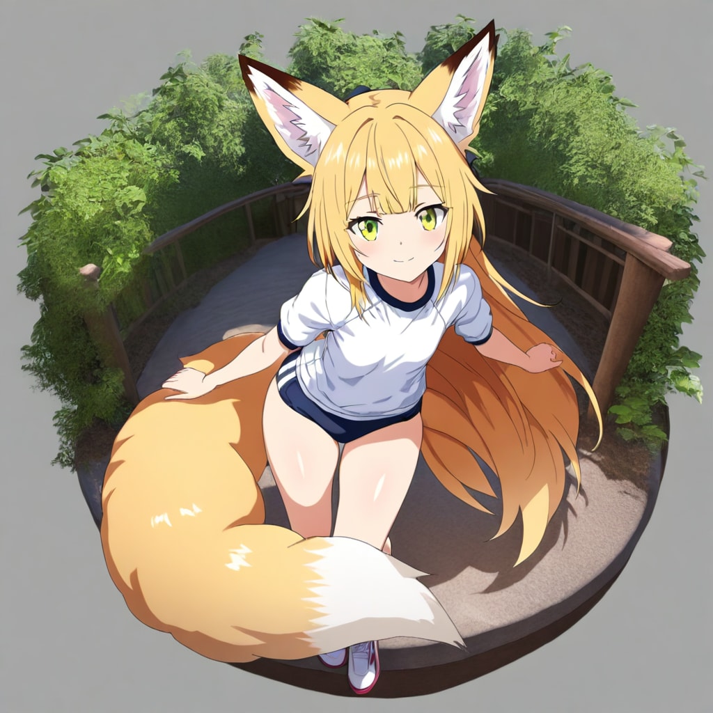 キツネっ娘さんのフィギュア！