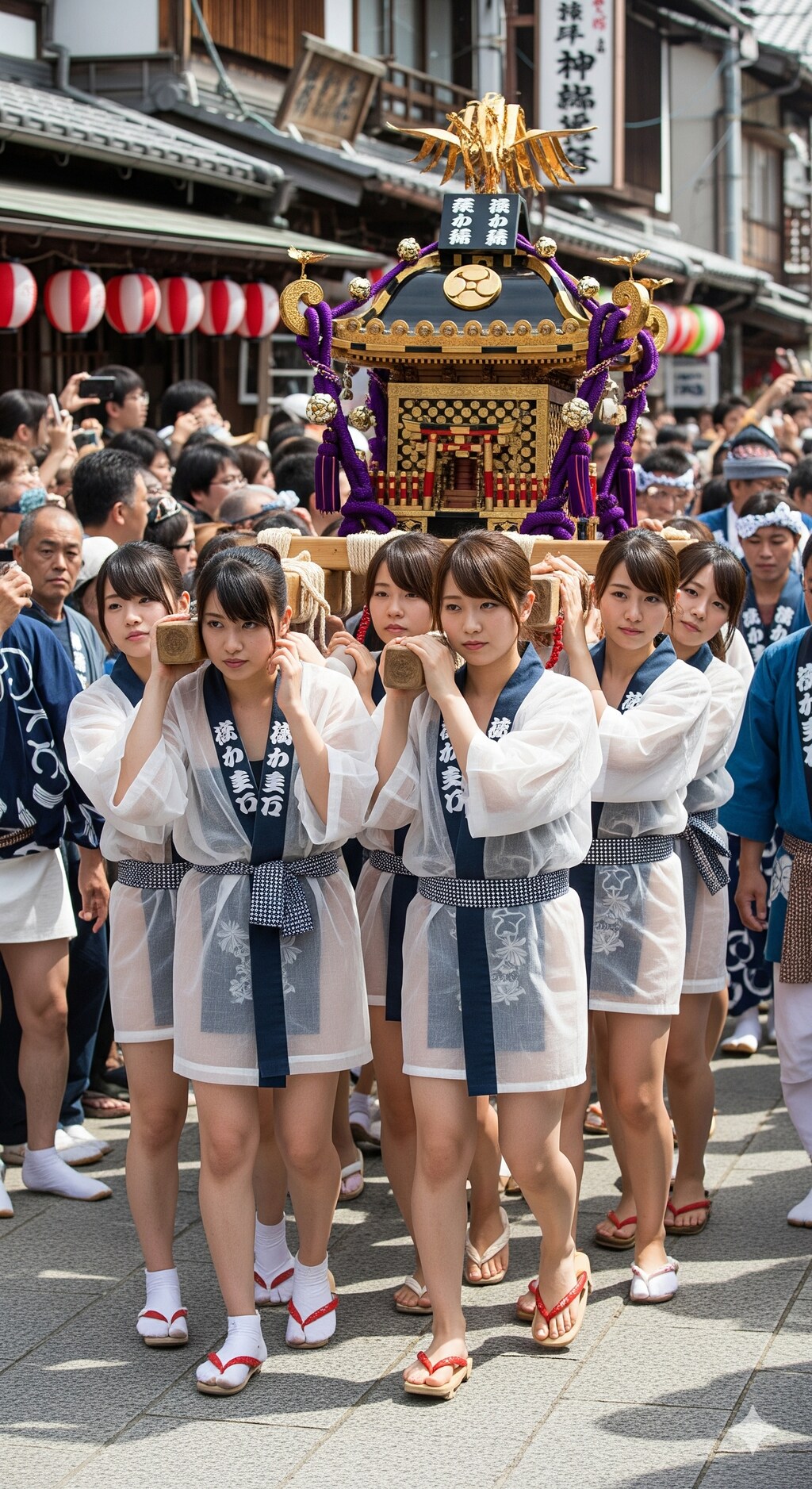 お神輿ワッショイ