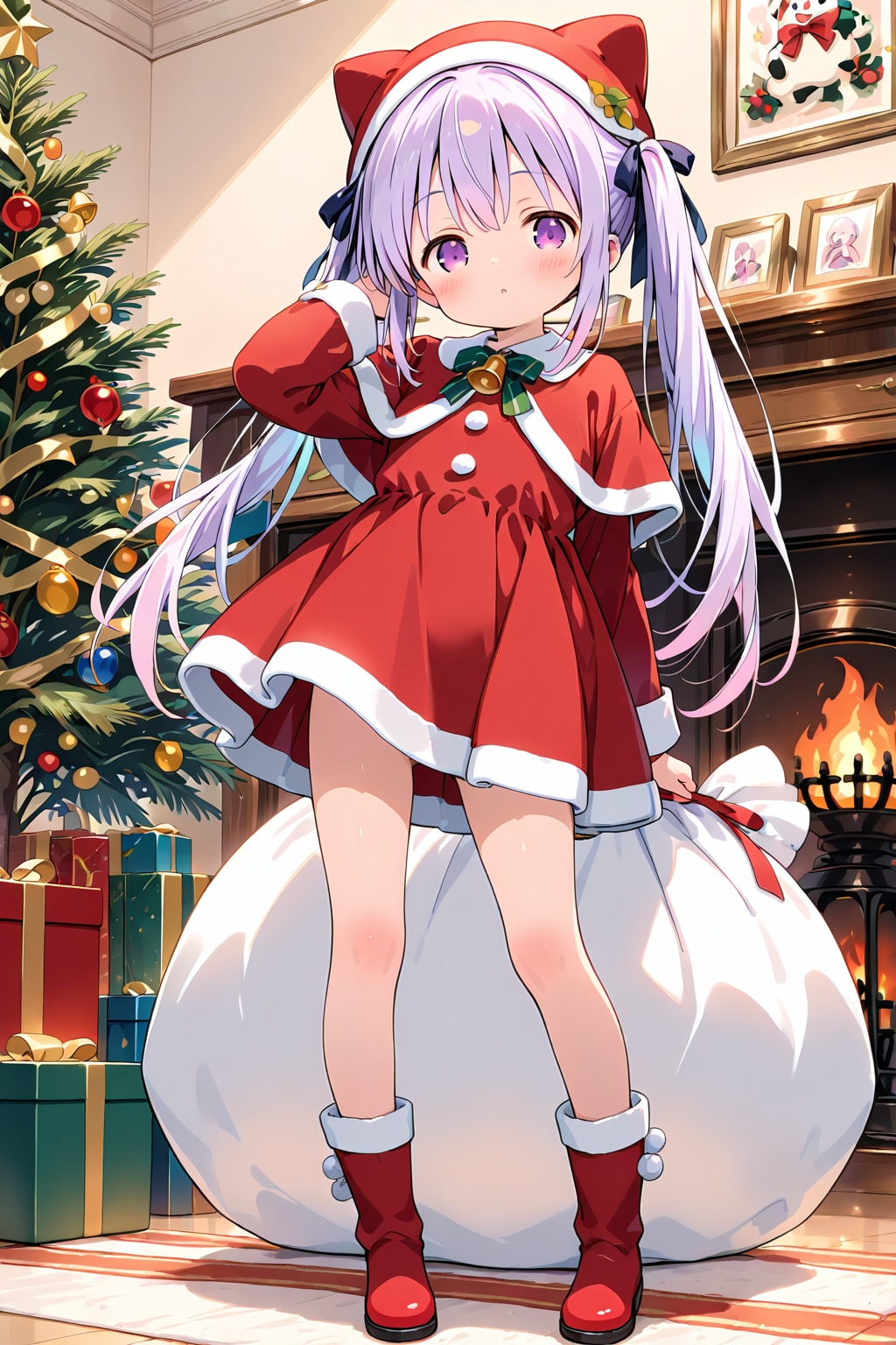 サンタコスの幼女