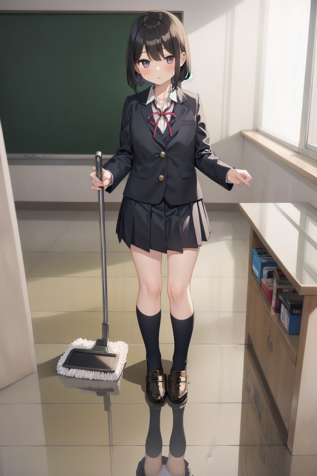 お掃除がんばった