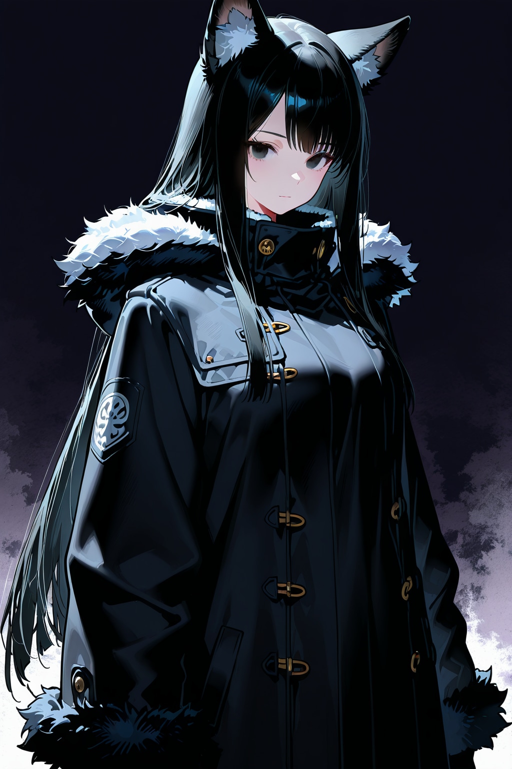 黒猫 | の人気AIイラスト・グラビア