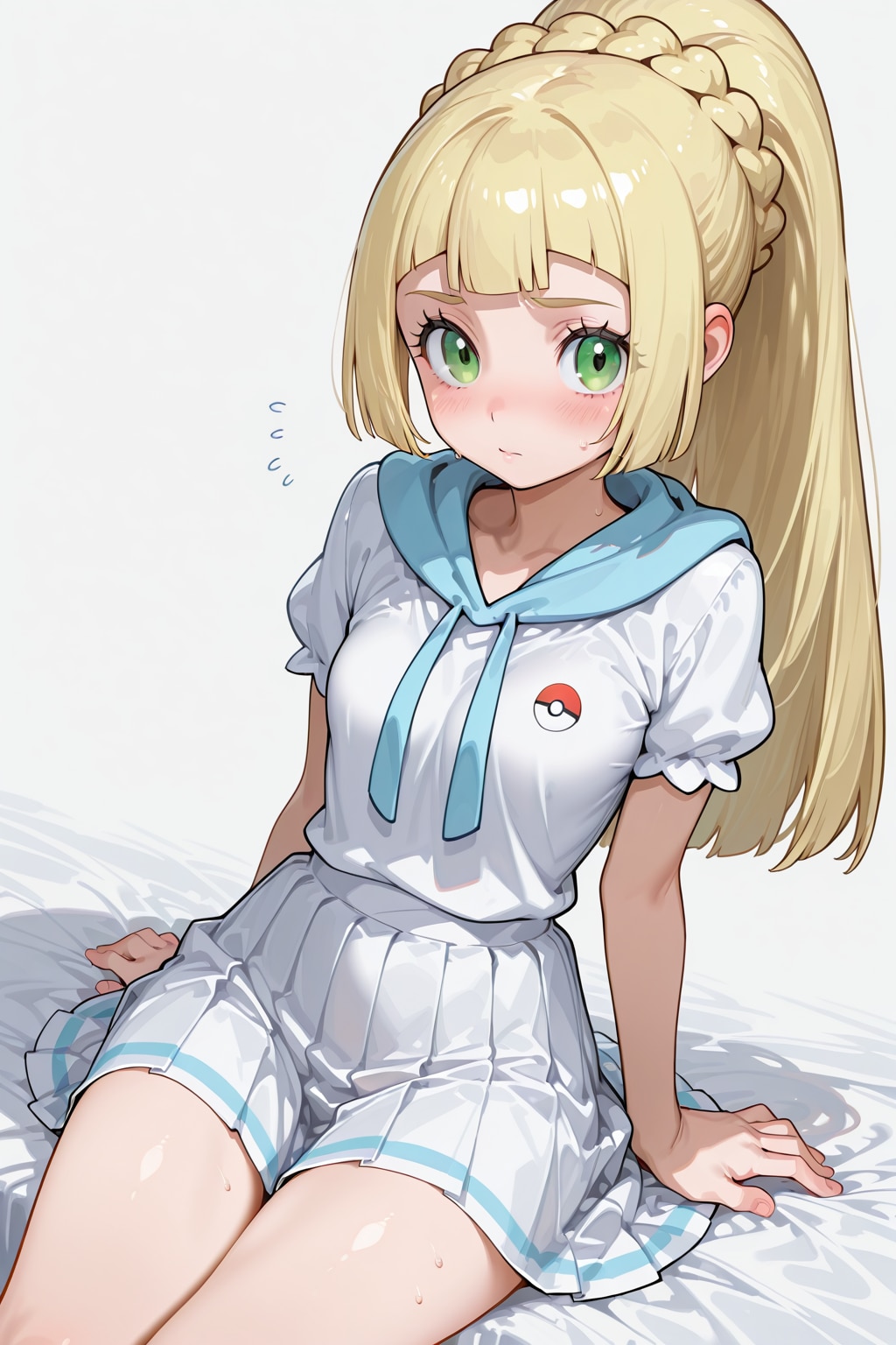 リーリエとピカチュウとピッピ