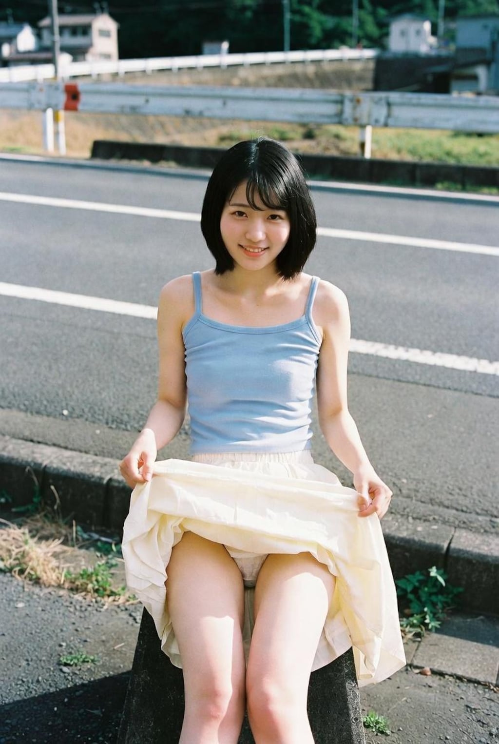 道端露出①