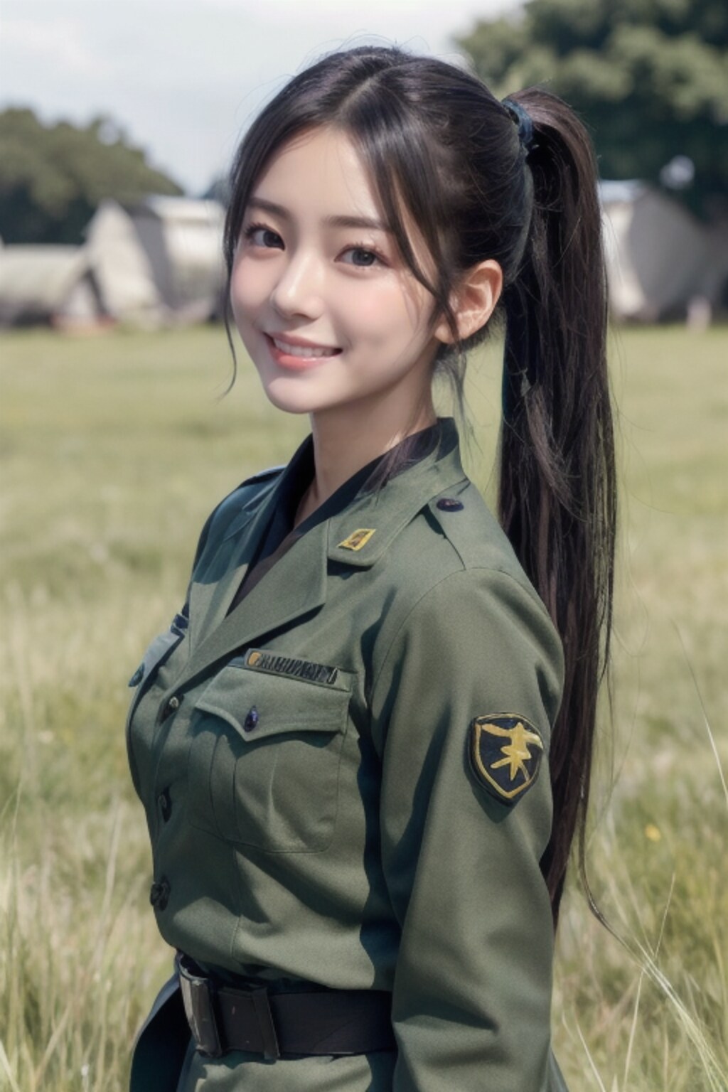 ここをキャンプ地とすっ娘ちゃん